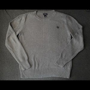 Boys Chaps Sweater Gray Size XL 18-20